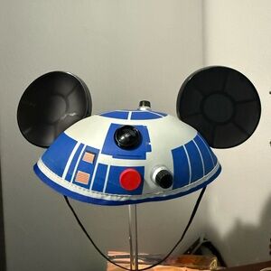 Disney Mickey Mouse Ears, Star Wars Themed Hat, R2D2